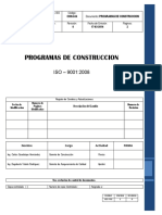 Con-I-04 - Elaboracion de Programas de Construccion