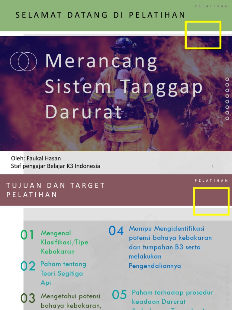 Merancang Sistem Tanggap Darurat Kebakaran | PDF