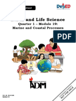 ELS Q1 Module 19 Marine and Coastal Processes