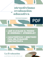 Constructivismo y Evaluación