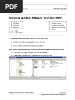 GDC Tech Bulletin - Setting Up Network Time Server - v2