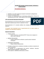 Atención Inmediata Del RN. RCP Neonatal - Acciones Iniciales. Ventilación A Presión Positiva