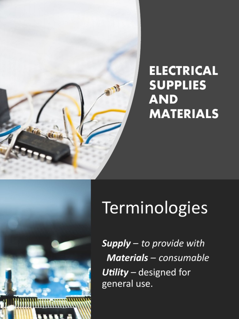 Electrical Materials and Supplies PDF Ac Power Plugs And Sockets Electrical Wiring
