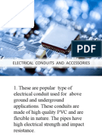 Electrical Conduits and Accesories - Quiz