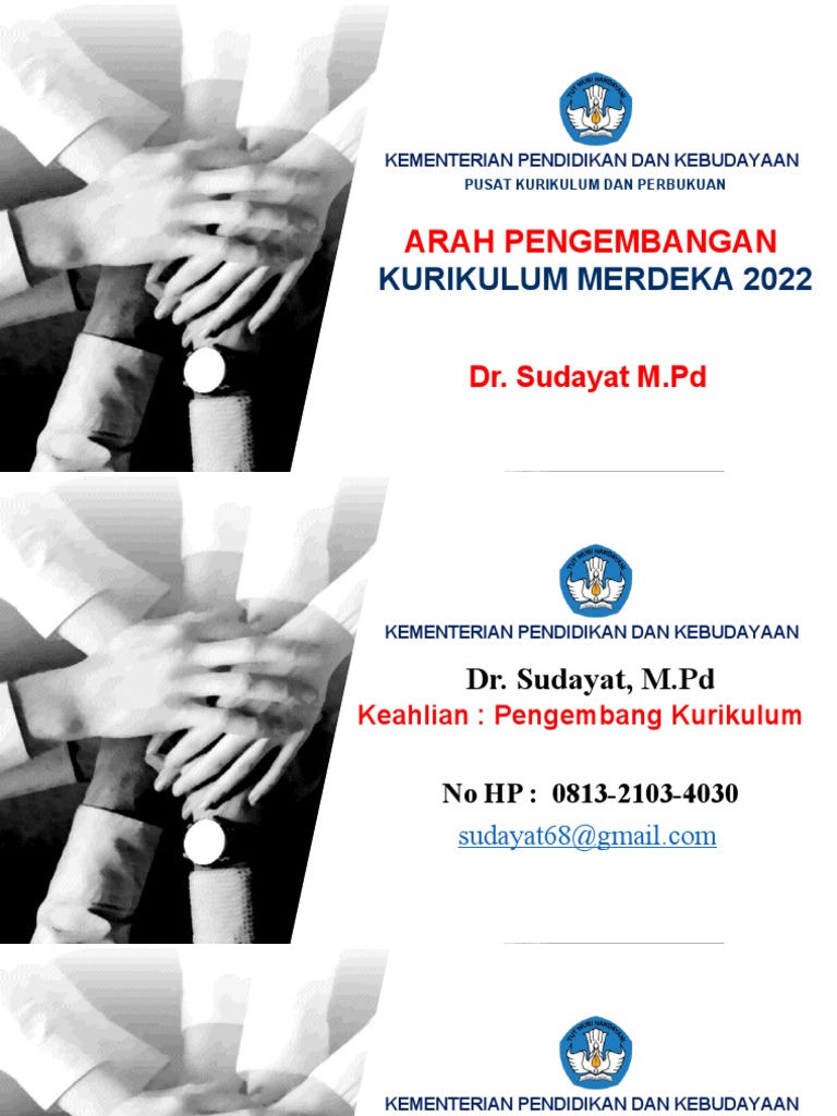 Arah Pengembangan Kurikulum Merdeka 2022 | PDF