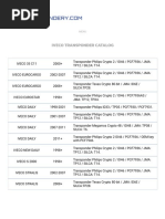 IVECO Transponder Catalog