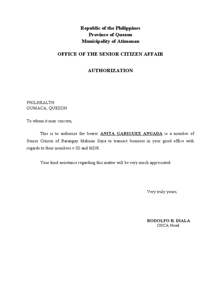 Authorization | PDF