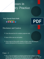 Legal Issues in Psychiatry Practice: Prof. Suresh Bada Math