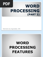 02 - Word Processing - Part 2 1