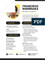 Curriculum Vitae Francisco Rodríguez
