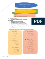 LKS Menyederhanakan Bentuk Akar