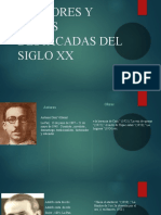 Autores y Obras DESTACADAS Del Siglo XX