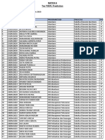 BATCH 6 TOEFL - Kamis, 10 Agustus 2023, Sesi 1 Pukul 09.00 - 12.00