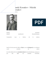 Nikolái Rimski Korsakov Biografia