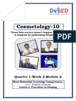 COSMETOLOGY 10 - Q1 - W2 - Mod2