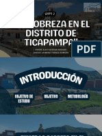 La Pobreza en El Distrito de Ticapampa