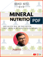 Mineral Nutrition BioHack