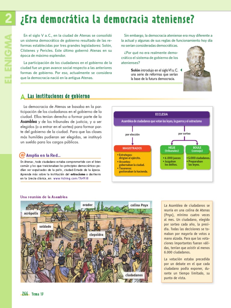 Democracia Ateniense: Instituciones y Prácticas | PDF | Democracia ...