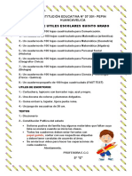 Lista de Utiles Escolares