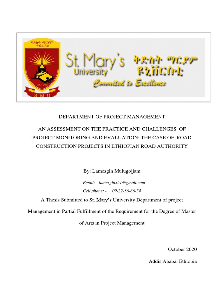 an-assessment-on-the-practice-and-challenges-of-project-monitoring-and