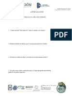 AutoEvaluación para Estudio