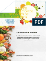 Contaminación de Los Alimentos