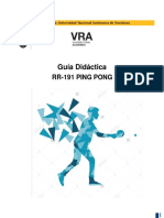 Guia Didactica de Ping Pong