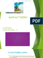 MANFAAT ENERGI