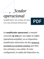 Amplificador Operacional - Wikipedia, La Enciclopedia Libre