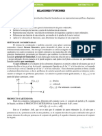 Relaciones y Funciones (Estudiantes)