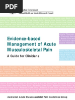 Download Evidence Based Management of Acute Musculoskeletal Pain 1 by api-26227671 SN6693863 doc pdf