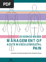 Download Evidence Based Management of Acute Musculoskeletal Pain 2 by api-26227671 SN6693870 doc pdf