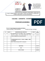 Cotizacion Poder Judicial Agosto 2023