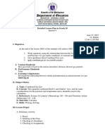 Detailed Lesson Plan in Grade 10 Combined Gas Law