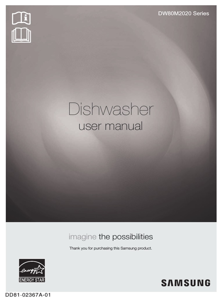 Dishwasher Manual DW80M2020US AC 01 (2017!2!10) Download Free PDF
