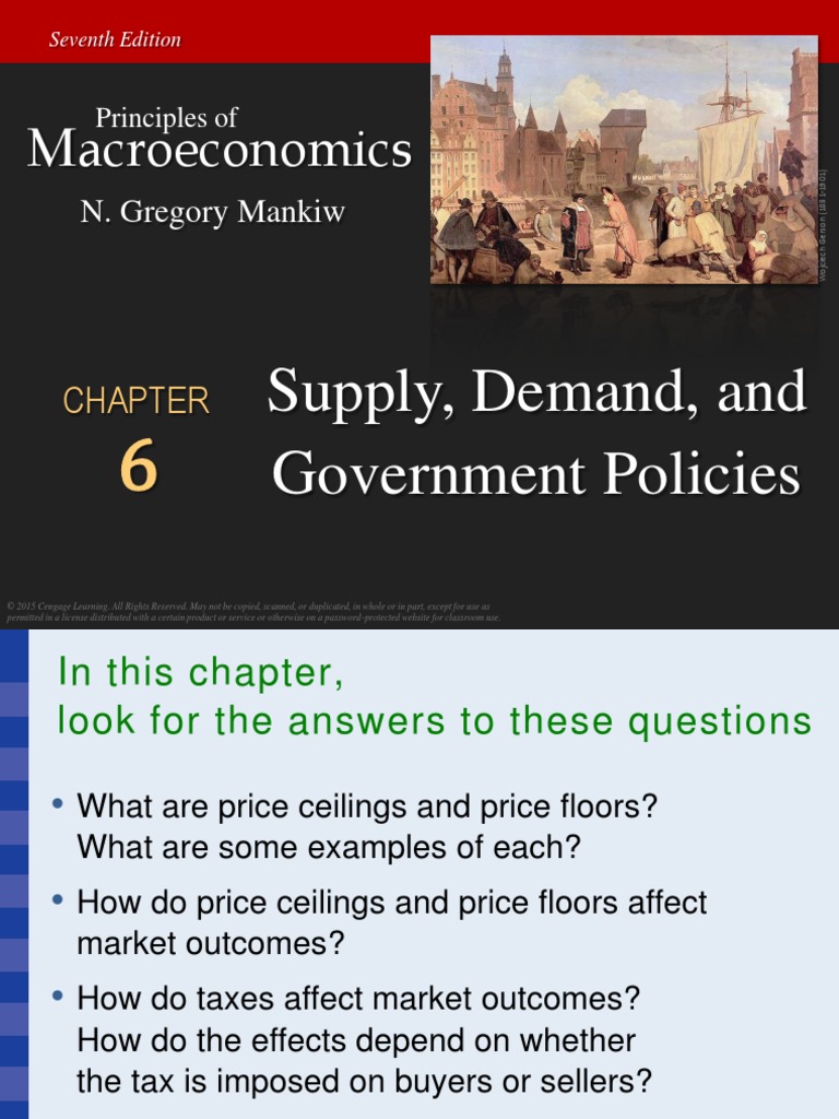 Chapter 6 Supply Demand and Government Policies | PDF | Tax Incidence
