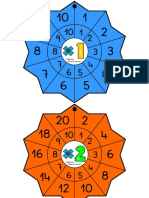 LLavero Tablas de Multiplicar 2018 Parte4