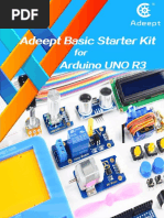 Adeept Basic Starter Kit For Arduino UNO R3-V1.0