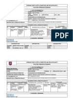 Plan de Unidad de Trabajo 19 de Octubre