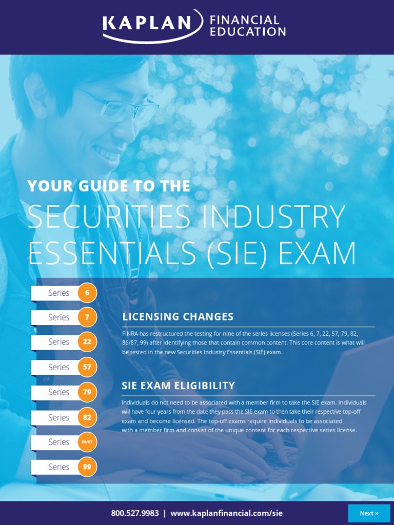Guide To SIE Exam Ebook PDF Kaplan Business