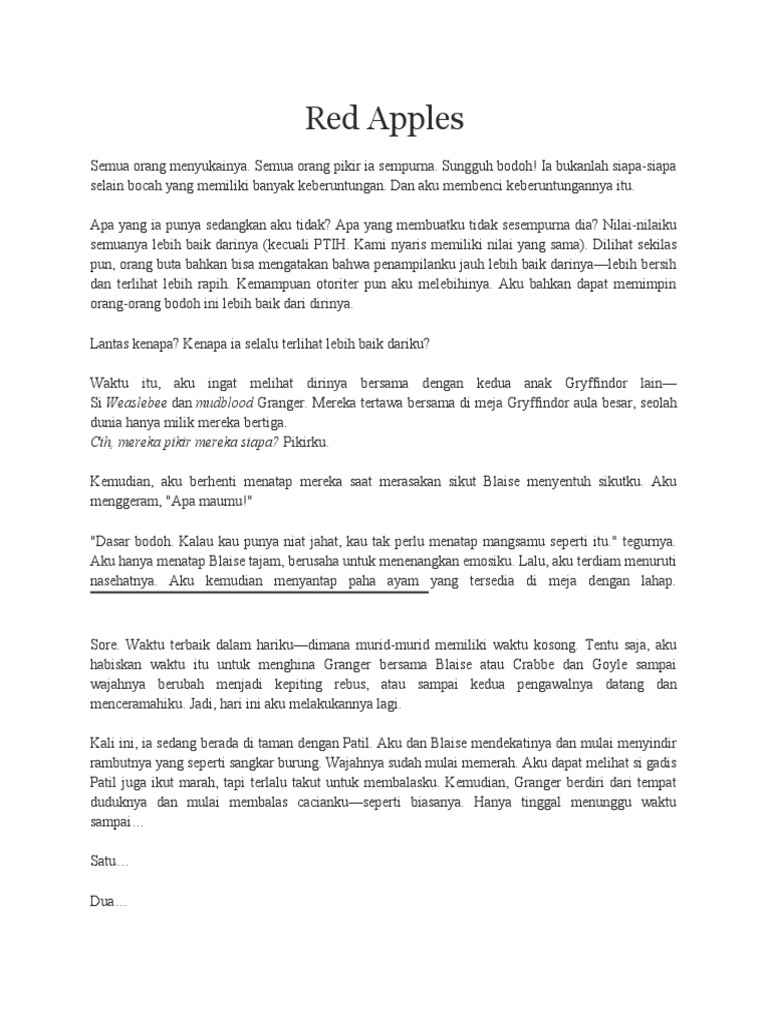Red apples pdf