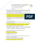 Conocimientos Previos Sobre El Tema de Adolescencia