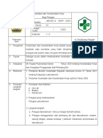 SOP Kesehatan Dan Keselamatan Kerja