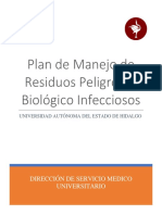 Plan Manejo Residuos Peligrosos Biologico Infecciosos Dmsu