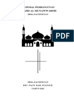 Proposal Pembangunan Masjid Al Munawwaroh