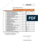 Price List Labkit Malaria 2023