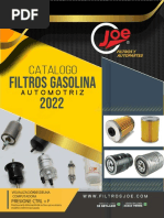 Catalogo Filtros de Gasolina y Combustible Joe 2022 Agosto