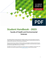 FHES Student Handbook 2023-1