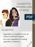 Mapeh8 Cigarettes Smoking and Its Risks