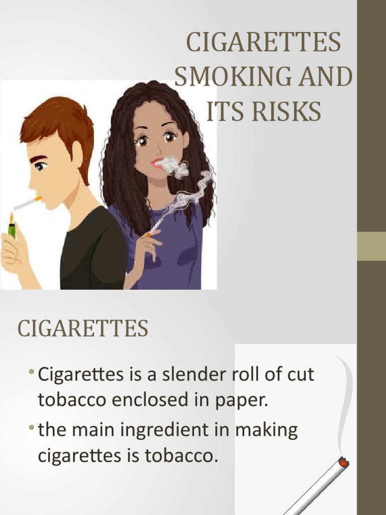 Cigarette Smoking Risks Explained | PDF